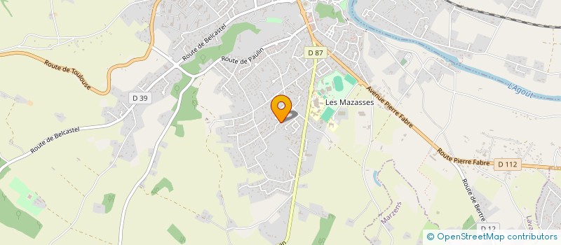 localisation de l'entreprise DU@TELIS  LAVAUR