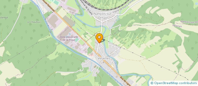 localisation de l'entreprise DU TEMPS ET DES SOURIRES à VELAINES