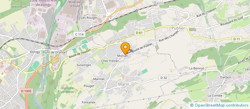 localisation de l'entreprise DU TEMPS POUR LUI à MARIN