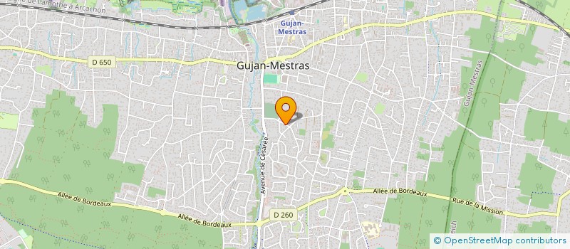 localisation de l'entreprise DU TEMPS POUR TOUS à GUJAN MESTRAS