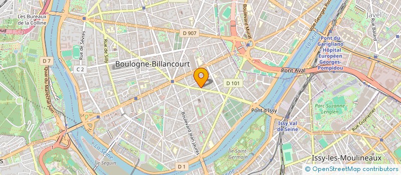 localisation de l'entreprise DU TEMPS POUR TOUS à BOULOGNE BILLANCOURT