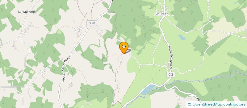 localisation de l'entreprise DU TILLEUL  SOUDAT