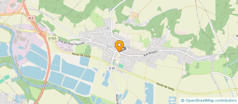 localisation de l'entreprise DU TILLEUL  VREGNY