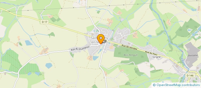 localisation de l'entreprise DU TONNELIER FUILETAIS à MONTREVAULT-SUR-EVRE
