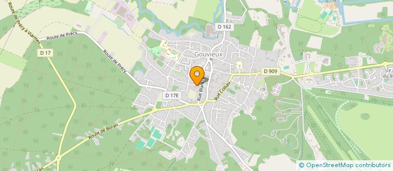localisation de l'entreprise DU TONNERRE à GOUVIEUX
