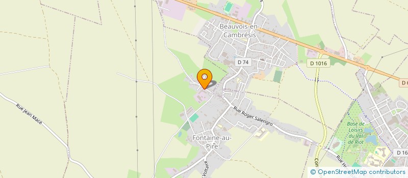 localisation de l'entreprise DU TREFLE à FONTAINE-AU-PIRE
