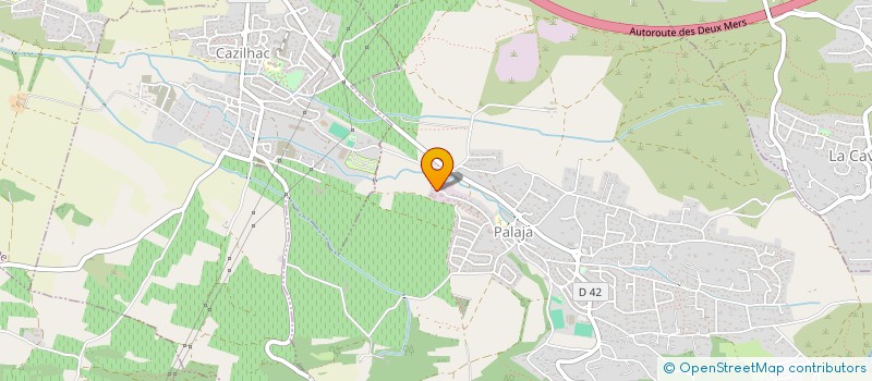 localisation de l'entreprise DU TREFLE  PALAJA