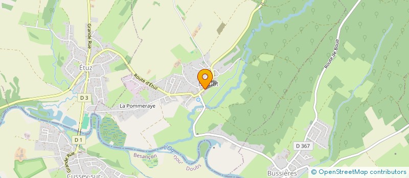 localisation de l'entreprise DU TREMONT  TRESILLEY