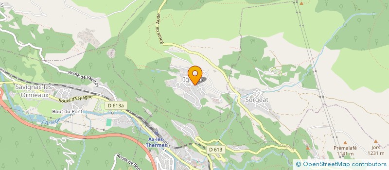 localisation de l'entreprise DU TREUIL à IGNAUX