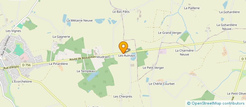 localisation de l'entreprise DU TRIO à BEAUPREAU-EN-MAUGES