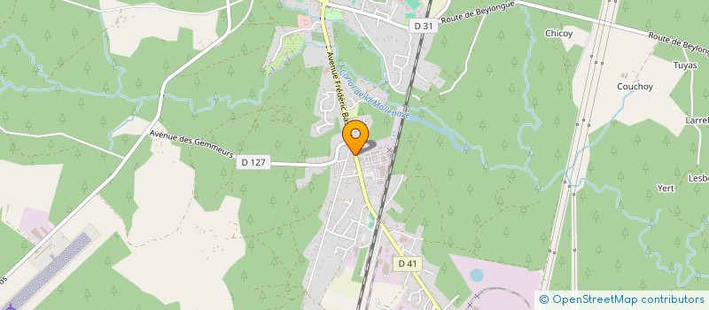 localisation de l'entreprise DU TUC  RION-DES-LANDES