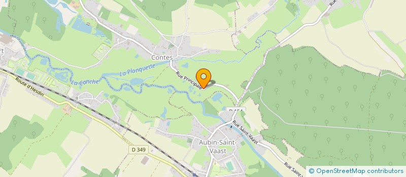 localisation de l'entreprise DU VAL A DENTS  MARENLA