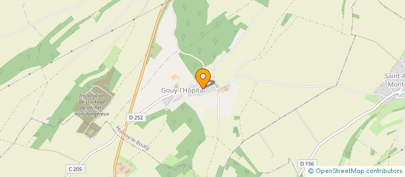 localisation de l'entreprise DU VAL DAMME  AUMONT