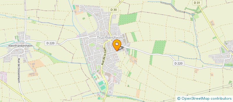 localisation de l'entreprise DU VAL DE LA SOUFFEL à TRUCHTERSHEIM