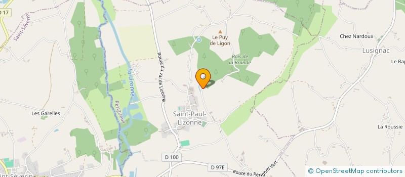 localisation de l'entreprise DU VAL DE LIZONNE  SAINT-PAUL-LIZONNE
