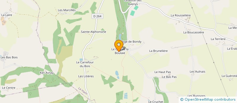 localisation de l'entreprise DU VAL DE PAIL à VILLEPAIL