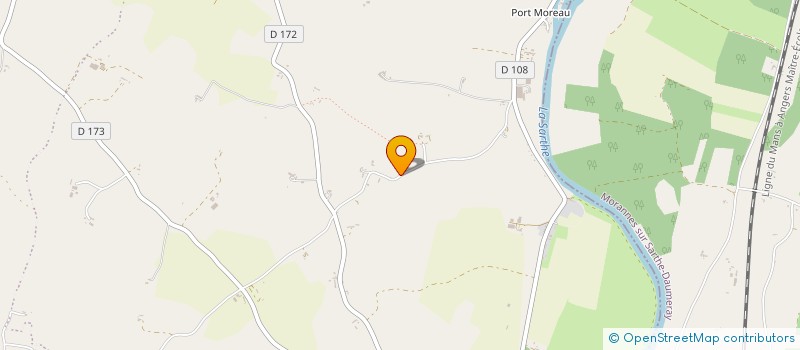 localisation de l'entreprise DU VAL DE SARTHE à ETRICHE