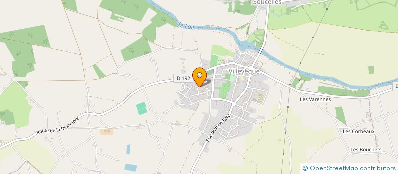 localisation de l'entreprise DU VAL FLEURI  LOIRE-AUTHION