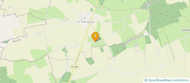 localisation de l'entreprise DU VALLOT  LE PLANQUAY