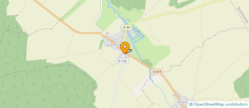 localisation de l'entreprise DU VALOT à JUZENNECOURT