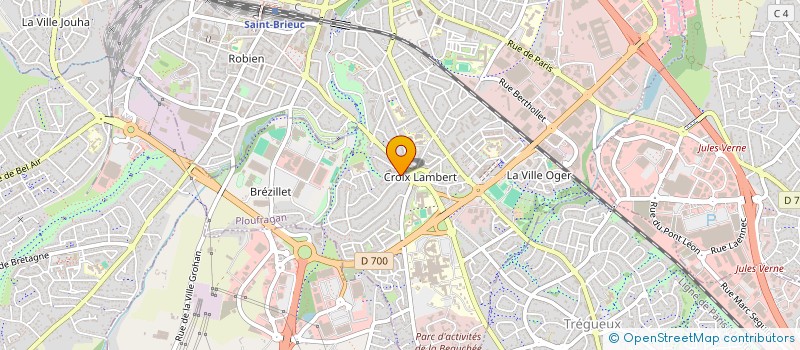 localisation de l'entreprise DU VAUREZO à SAINT-BRIEUC