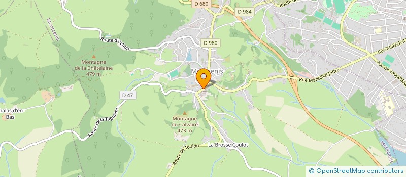 localisation de l'entreprise DU VENT DANS LES FLEURS à MONTCENIS