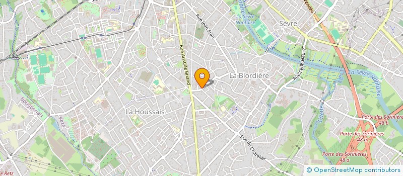 localisation de l'entreprise DU VENT DANS LES RAYONS  REZE