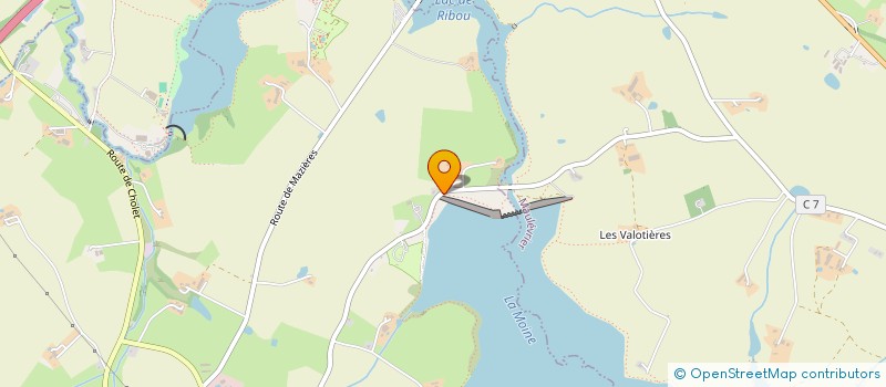 localisation de l'entreprise DU VERDON à LA TESSOUALLE