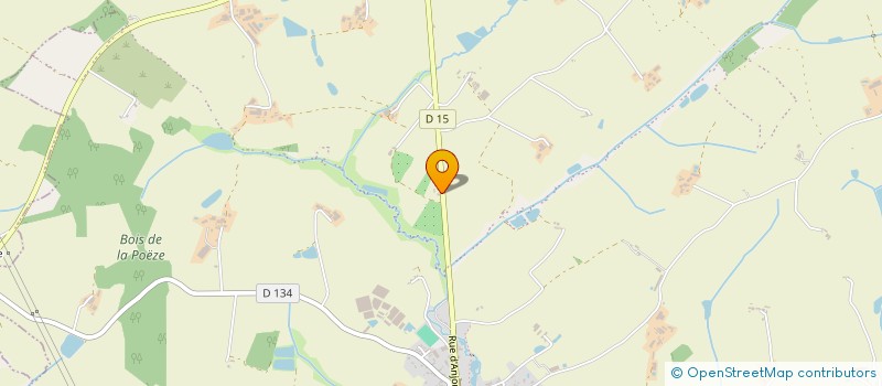 localisation de l'entreprise DU VERGER à MONTREVAULT-SUR-EVRE