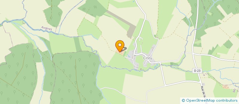 localisation de l'entreprise DU VERGER  CITEY