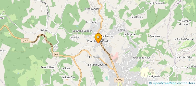 localisation de l'entreprise DU VERIL à PROISSANS
