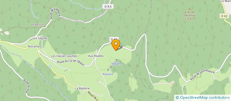 localisation de l'entreprise DU VERNOLLON à COLOMBIER