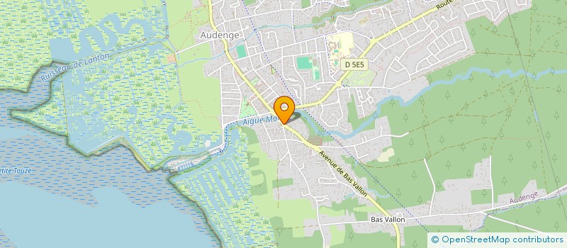 localisation de l'entreprise DU VIEUX BOURG  AUDENGE