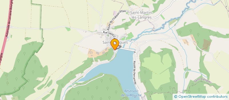 localisation de l'entreprise DU VIEUX CHENE à SAINTS-GEOSMES