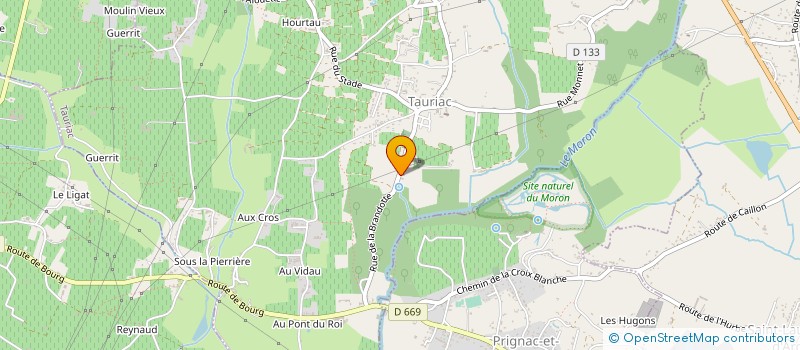 localisation de l'entreprise DU VIEUX FOUR  BOURG