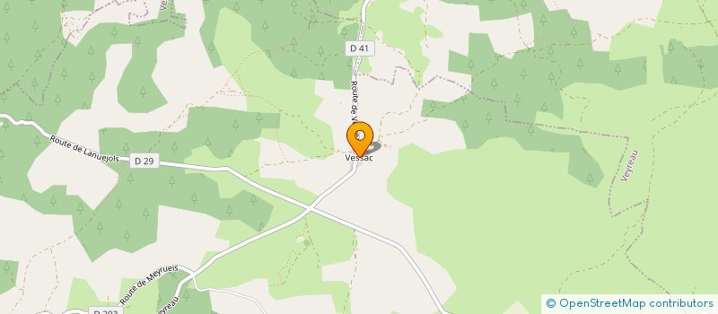 localisation de l'entreprise DU VIEUX PORT  SAINT-ANDRE-DE-VEZINES