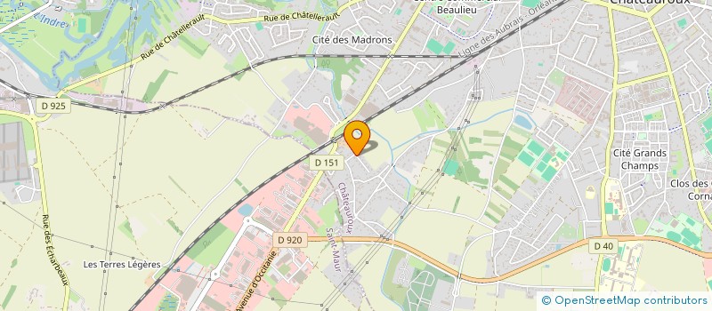 localisation de l'entreprise DU VIEUX PUITS à CHATEAUROUX