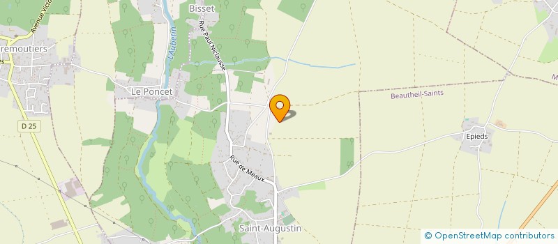 localisation de l'entreprise DU VIEUX SAINT AUGUSTIN  SAINT-AUGUSTIN
