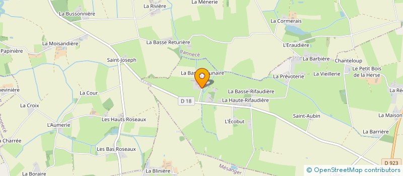 localisation de l'entreprise DU VIGNEAU à POUILLE-LES-COTEAUX