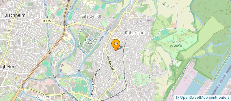 localisation de l'entreprise DU VIGNOBLE A VOTRE TABLE à STRASBOURG
