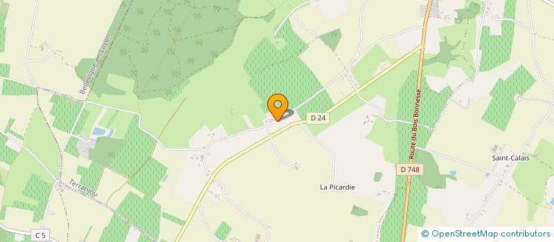 localisation de l'entreprise DU VIGNOBLE BRAULT  TERRANJOU