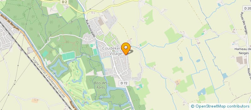 localisation de l'entreprise DU VILLAGE A LA PINEDE  TETEGHEM-COUDEKERQUE-VILLAGE