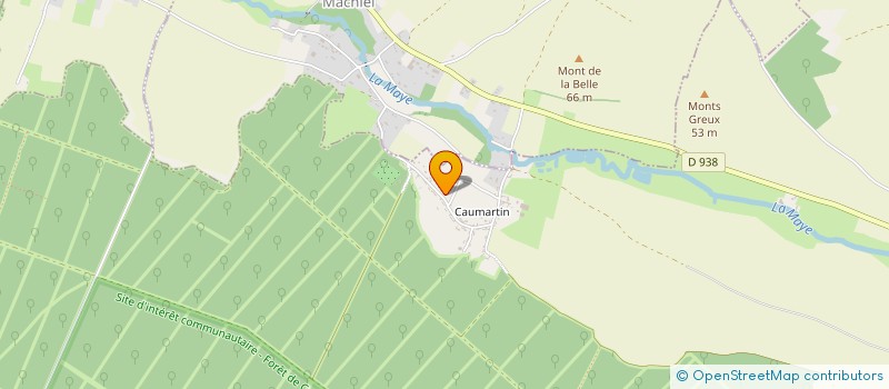 localisation de l'entreprise DU VRAC DANS LE BOCAL  CRECY-EN-PONTHIEU