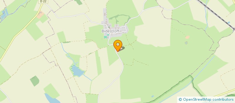 localisation de l'entreprise DU WEG AU SOLEIL  BIDESTROFF