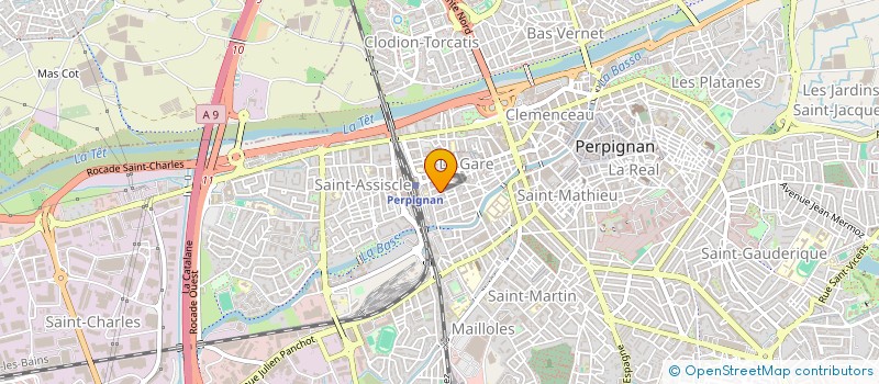localisation de l'entreprise DUAL à PERPIGNAN