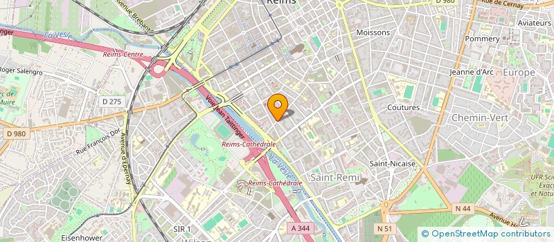 localisation de l'entreprise DUAL TIME  REIMS