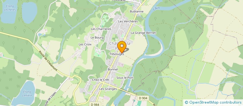 localisation de l'entreprise DUALEME à CHATILLON-LA-PALUD