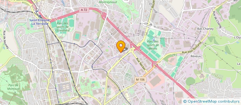 localisation de l'entreprise DUALIS TECHNOLOGIES à SAINT-ETIENNE