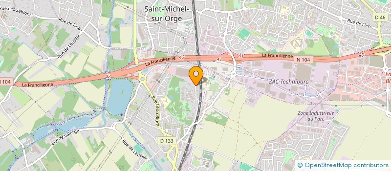 localisation de l'entreprise DUALISME à BRETIGNY-SUR-ORGE