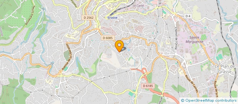 localisation de l'entreprise DUALITY SOFTWARE à GRASSE